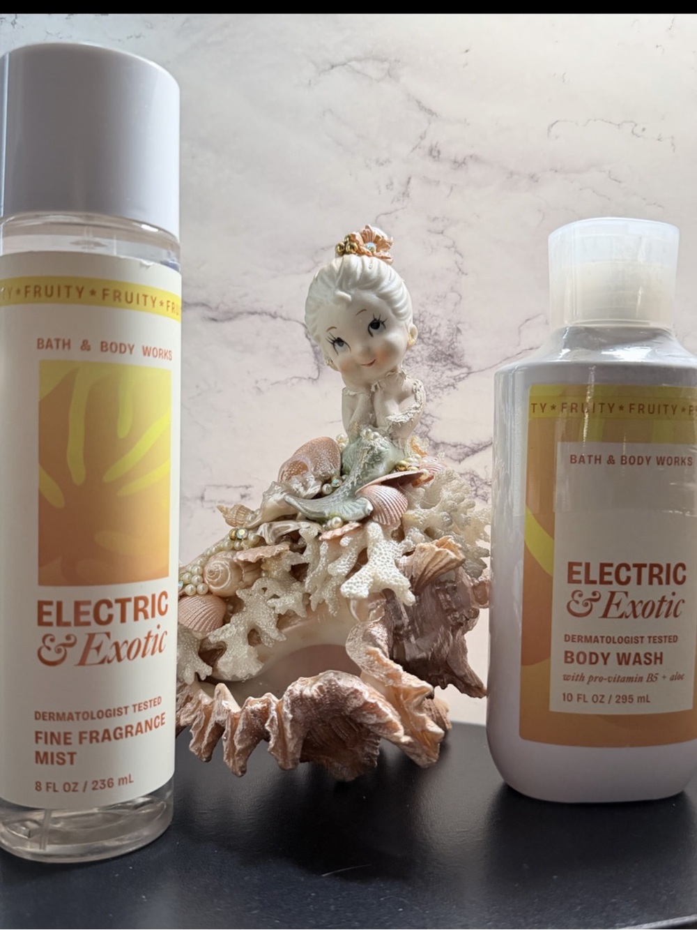NWT Bath and Body Works Electric & Exotic Fragrance Mist & Body Wash